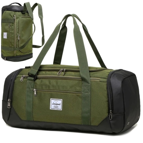 Travel Duffle Bag for men 40L Medium Sports Gym Bag with Wet Pocket